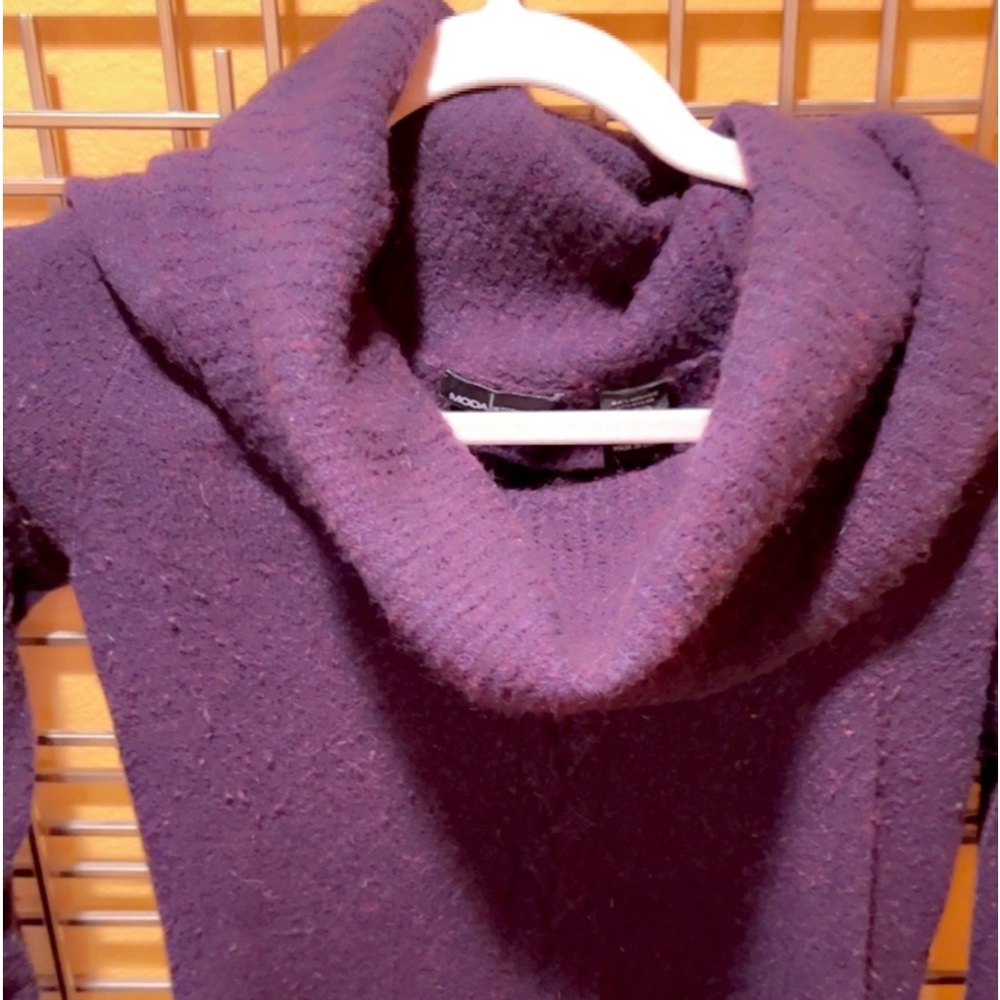 Moda International | Women’s Fitted Tunic Sweater Shirt Top Size XSmall